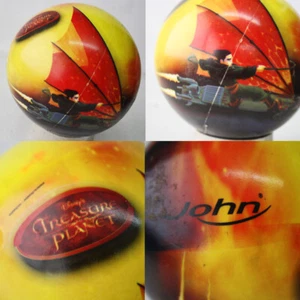2002 DISNEY TREASURE PLANET RUBBER BALL JOHN GERMANY NEW NOS ! - Picture 1 of 6