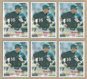 Lot of (6) 2006 Topps Heritage FRANK THOMAS #140 HOF White Sox -- FREE SHIPPING - Bild 1 von 1