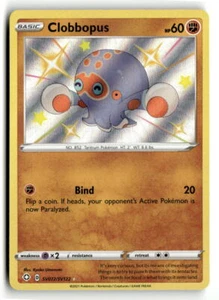 Shining Fates: Shiny Vault #SV072/SV122 Clobbopus Shiny Holo Rare - Picture 1 of 2