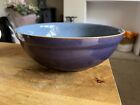 Denby Storm Fruit Bowl / Serving Bowl - 9 Inch Purple Blue Grey