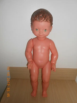 Rare baigneur JO de CONVERT, marqué, poignets tournants, air espiègle - Photo 1/4