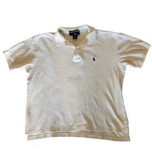 Ralph Lauren Polo Sport Shirt Off White Size L - Picture 1 of 6