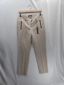 Neu mit Etikett Harve Bernard beige 69 $ Anzughose Größe 8 - Bild 1 von 11