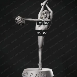 Sexy Cheerleader Desnuda Resina Figura Modelo Kit 1/24 Sin Pintar Sin Montar - Imagen 1 de 4