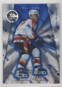 1997-98 Pinnacle Totally Certified Platinum Blue /3099 Jarome Iginla #55 HOF