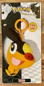 Pokemon 2012 Jakks Pacific TEPIG Vibrate Pull Action Llavero Clip Peluche ¡Funciona! - Imagen 1 de 3