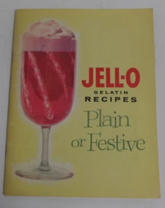 Jello gelatin plain or festive 1950's? recipes booklet - Picture 1 of 1