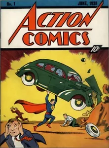 Action Comics #1 Superman Jerry Siegel Joe Shuster (test) - Photo 1 sur 1