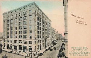 The Hellman Block Los Angeles CA Postkarte 4.7 - Bild 1 von 2