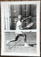 GARDNAR MULLOY 5 X 7 Signed Photo Signed in 1999 TENNIS PLAYER
