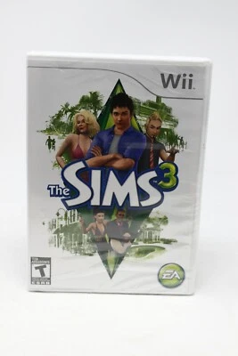 The Sims 3 - Nintendo Wii EA Games Life Simulator Sim - New Sealed - Image 1 of 4