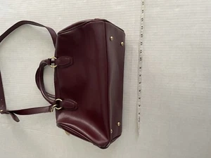 CUORE & PELLE BURGUNDY BAG - Picture 1 of 6