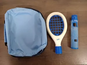 Wii Nerf Soft Sports Tennis Racket and Travel Bag - Picture 1 of 12