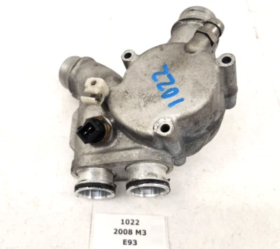 ✅ 08-13 Carcasa Termostato Refrigerante Motor BMW E90 E92 E93 M3 S65 OEM Foto 1 de 4