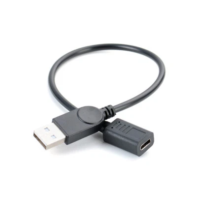 Type-C USB 3.1 Type C Female to USB 2.0 A Male Adapter Cable Cord Connector - Image 1 of 3