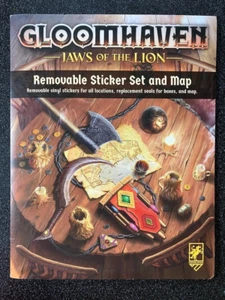 Gloomhaven Jaws Of The Lion Removable Sticker Set And Map - Picture 1 of 4