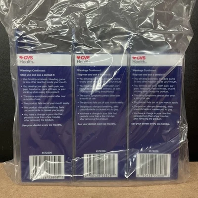 CVS Health Disposable Dental Guards (16 Individually Packaged) - Lot of 3 - Image 1 of 3