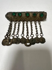 Antique Decorative 4" Necklace Pendant - Picture 1 of 7