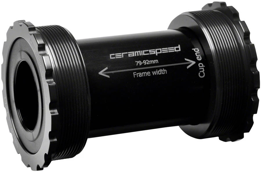 CeramicSpeed T47/86 Bottom Bracket - Shimano, Coated Races, Black - Image 1 of 1