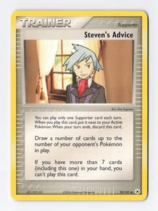 Steven's Advice 92/101 Uncommon Regular Hidden Legends Vintage Pokemon Card LP- - Picture 1 of 3