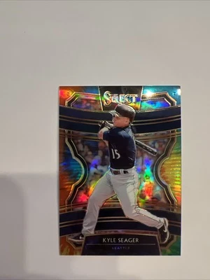 2020 Panini Select Tie-Dye Prizm 10/20 Kyle Seager #44 - Image 1 of 2