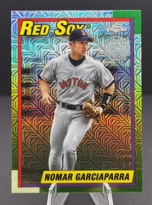 Actualización Topps 2025 - Paquete Topps 1990 cromo plata Nomar Garciaparra U90C-22 Foto 1 de 2