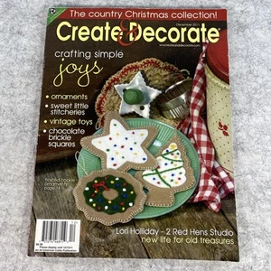 Create & Decorate Magazine December 2011 The Country Christmas Collection! - Imagen 1 de 5