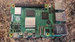 Raspberry Pi 5 8GB Single Board 2.4GHz Quad-core 64-bit Arm Cortex-A76 CPU - Picture 1 of 5