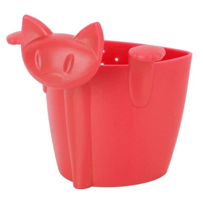 Lindo juego de té con filtro de infusor de té de silicona con forma de gato para oficina en casa Foto 1 de 4