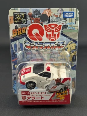 Transformers Q Red Alert SEALED Takara QT-13 G1 QTF Choro-Q - Image 1 of 4