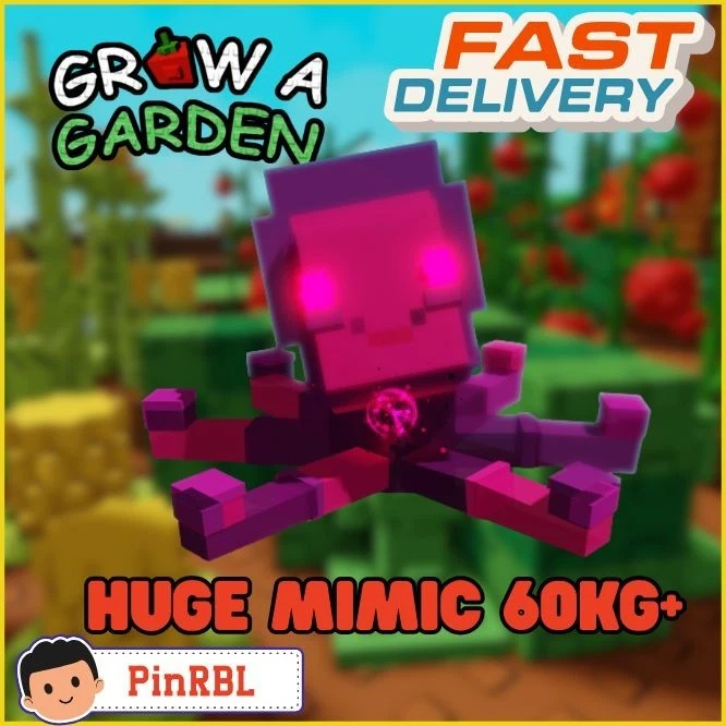 60KG+ HUGE NIGHTMARE MIMIC OCTOPUS - Grow A Garden | GAG 🌻 Fast Deli - Image 1 of 1