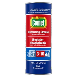 Comet Cleanser with Chlorinol Powder 21 oz Canister 24/Carton 32987CT - Picture 1 of 5