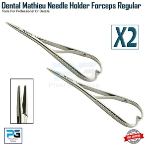 Dentista Mathieu Grove Poniendo Pinzas Elásticas para Frenos Dental Quirúrgico CE 2 Piezas - Imagen 1 de 9