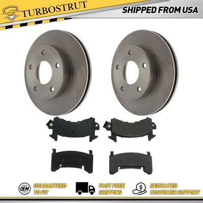 Kit de pastillas de freno y rotores traseros OE para Chevrolet Camaro 1982-1988 Foto 1 de 4