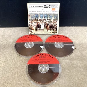 Wagner Die Meistersinger Von Nurnberg Reel To Reel 3 Set - Picture 1 of 10