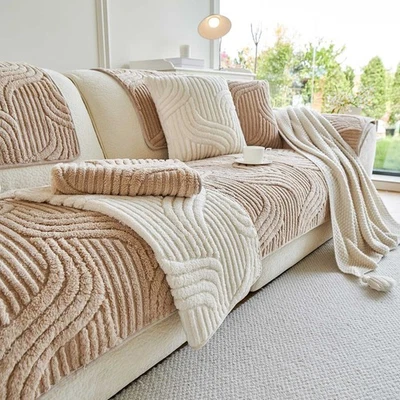 Washable sofa cover, pillowcase, anti-slip decoration for sofa seat cushion - image 1 of 4