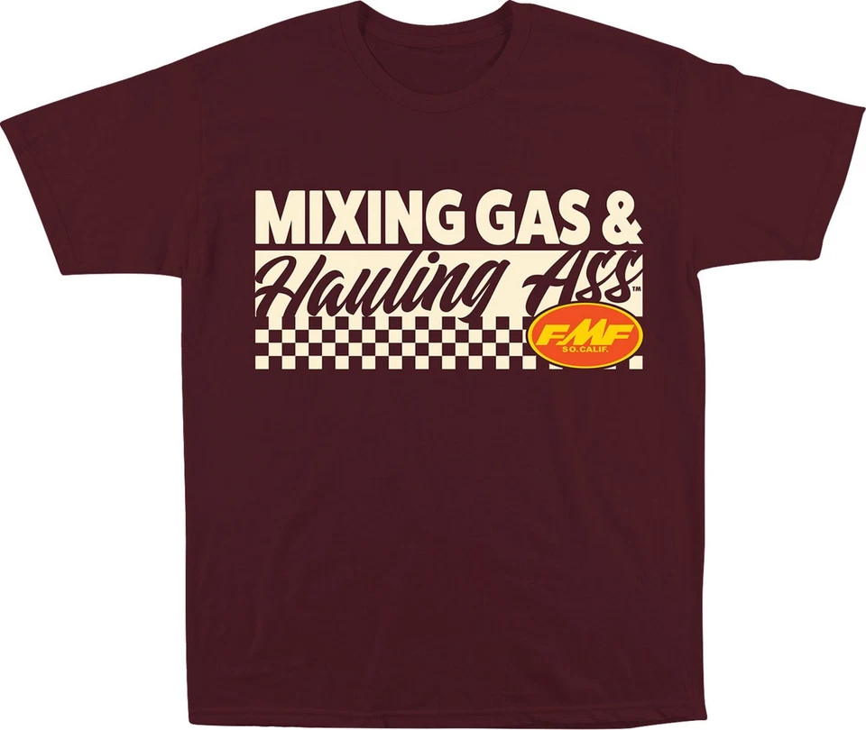 FMF Mixing Mens Short Sleeve T-Shirt Maroon - Image 1 of 1