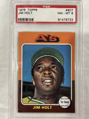 1975 Topps - Jim Holt #607 - Image 1 of 2