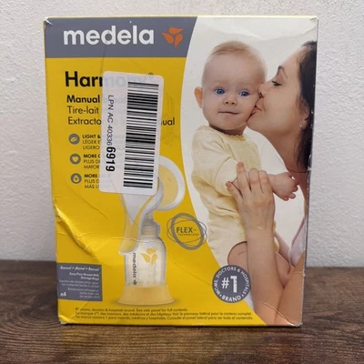Nuevo extractor de leche manual Medela Harmony con protector mamario flexible PersonalFit Foto 1 de 4