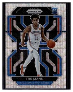 2021-22 Panini Prizm Silver Wave Prizm #274 Tre Mann RC Card (Qty) - Picture 1 of 2