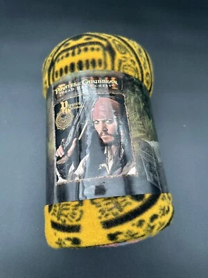 Флисовое одеяло на грудь мертвеца Pirates Of The Caribbean Jack Sparrow - Изображение 1 из 2
