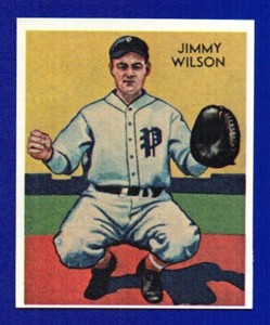 JIMMY WILSON nationals 1977 DOVER REPRINT 1934 NATIONAL CHICLE DIAMOND STARS MT