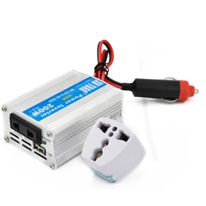 200W Power Inverter DC 12V to AC 220V Car Sine Wave Converter USB Port w - Picture 1 of 8