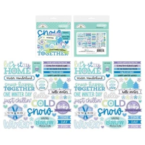 Doodlebug ~ SCHNEE VIEL SPASS ~ Chit Chat Stanzschnitte - Bild 1 von 1