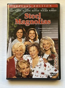 M9 {New Sealed} STEEL MAGNOLIAS Special Edition Dvd Movie DOLLY PARTON - Foto 1 di 2