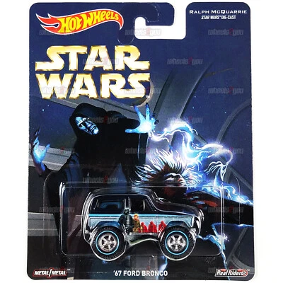 风火轮 67 福特 BRONCO 蓝色星球大战 RALPH McQUARRIE 流行文化 1: 64 DJH06 — 第 1/2 张图片