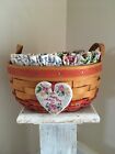 Longaberger 1995 Mothers Day Basket Combo w Tie On