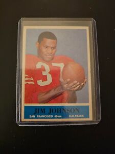1964 Philadelphia Football #161 Jim Johnson RC
