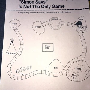 Simon Says Is Not the Only Game Blind Visually Impaired Bernadette Leary - Picture 1 of 7