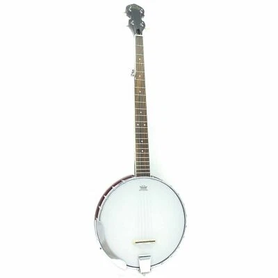 5 String Koda FBJ2 Open Back Banjo 22 Frets 24 Brackets Plastic Neck & Resonator - Image 1 of 4